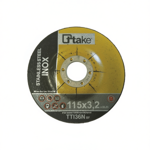Meule à centre déprimé Ttake 230x7x22.23 mm pour le débavurage de l'acier inoxydable - Product Image 2