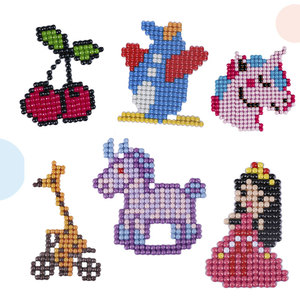 Etiqueta engomada de la pintura del diamante de los niños de alta calidad Etiqueta engomada del teléfono del diamante del crista - Product Image 2