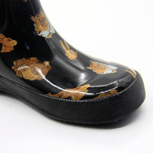 Droit d'auteur chinois personnalisé imperméable bébé bottes <span class=keywords><strong>de</strong></span> <span class=keywords><strong>pluie</strong></span> gomme en caoutchouc recyclable pour les enfants en gros - Product Image 3