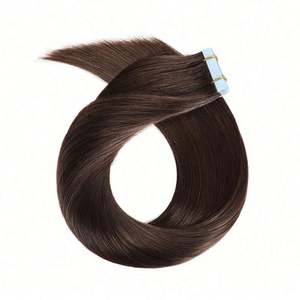 Extensiones de Cabello Remy Brasileño de Venta Caliente con Cinta Adhesiva, 100% Cabello Humano Virgen con Cutícula Doble - Product Image 1