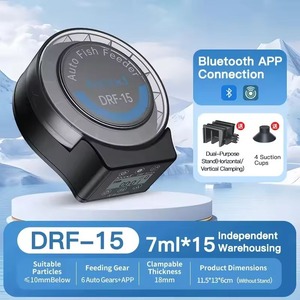 Distributeur automatique de nourriture pour poissons programmable, détachable et lavable, avec minuterie pour aquarium, pour l'alimentation quotidienne pendant les vacances - Product Image 2