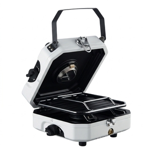 Réchaud de camping portable pliable à deux brûleurs 2026, à économie <span class=keywords><strong>d</strong></span>'énergie, pour la cuisson de steaks et la randonnée - Product Image 1
