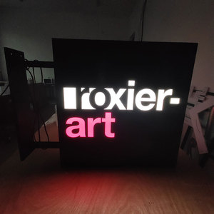 Advertising Metal Light <strong>Box</strong> Sign <strong>Wall</strong> <strong>Mounted</strong> Outdoor Illuminated Signage for Jewelry Store - Product Image 5