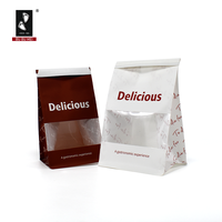 Sacs en plastique PVC de qualité supérieure, personnalisables, à motif, à fond plat, résistants à l'humidité et à l'huile, de qualité alimentaire, pour l'emballage du pain grillé
