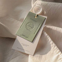 Etiqueta Colgante RFID Personalizada, Etiquetas RFID UHF, Etiquetas para Accesorios de Ropa, Etiqueta para Control de Inventario y Anti-falsificación