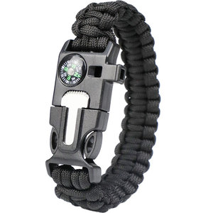 Pulseras tejidas al por mayor para accesorios de brújula de supervivencia en la naturaleza - Product Image 5