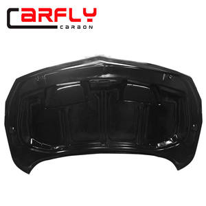 Capot de tuning en fibre de carbone avec évents d'air pour Opel Astra J 2010-2017 - Product Image 2