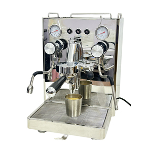 Máy pha cà phê Espresso thương mại một nhóm, điện, bằng thép không gỉ, dùng cho gia đình và khách sạn - Product Image 3