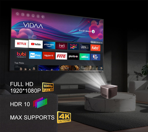 Aokang AK41 – projecteurs Led portables intelligents, Android, sans fil, vidéo 4k, Full <span class=keywords><strong>HD</strong></span>, pour Home cinéma - Product Image 2