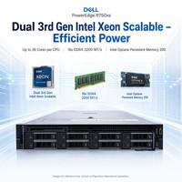 Server Jaringan Dell PowerEdge R750XS DeepSeek Deep Learning Virtualized Database AI 2U Rack Server