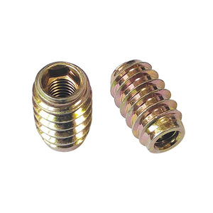 Tuerca Roscada Interna y Externa de Hierro, M6 M8, Hexagonal, Clase 8.8, Color Zincado, Perno para Muebles - Product Image 3