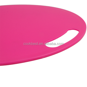 Plastic Cutting Thin 1Cm <strong>Wood</strong> <strong>40Cm</strong> With Handle Food Grade Kitchen Tools <strong>Round</strong> Shape Plastic Cutting Wall Mounted <strong>Chopping</strong> <strong>Boards</strong> - Product Image 3