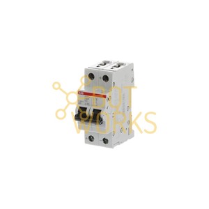 ABB เบรกเกอร์2CDS272061R0407 S200ชุด2P, เบรกเกอร์6A ความร้อนแม่เหล็กสำหรับเดินทางรางดินใหม่ - Product Image 1