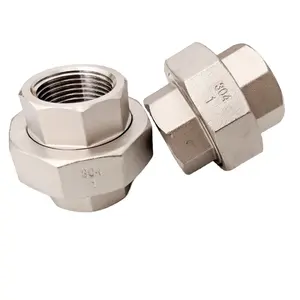 Stainless Steel Industrial Female Thread End Union