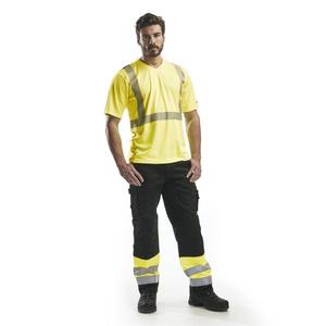 Blaklader-เสื้อยืดป้องกันรังสียูวี Hi-Vis 338610133300XXL สีเหลือง-EAN 7330509445723ชุดทำงาน HI-VIS - Product Image 3