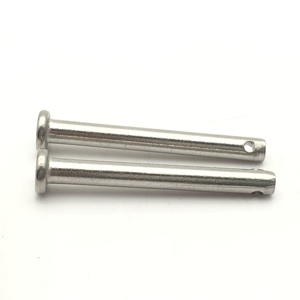 Goupille à tête ronde plate en acier inoxydable M3 M4 M5 M6 <span class=keywords><strong>M8</strong></span> M10 M12 avec rainure - Product Image 4
