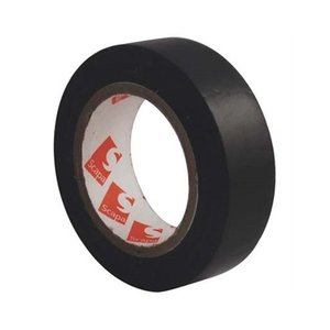 Black Electrical Tape 25mm <b>25m</b> Scapa Insulation For Wiring - Product Image 1