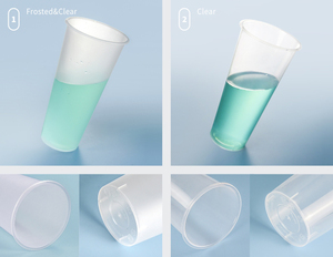 Tùy chỉnh 24 oz 700ml nhựa PP Ly bong bóng trà sữa ly có nắp đậy lạnh đồ uống nóng tùy chỉnh <span class=keywords><strong>IML</strong></span> trong khuôn nhãn ly với logo - Product Image 3