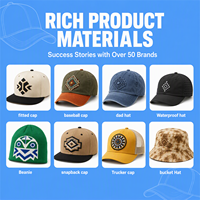 Gorra de Béisbol ODM OEM de Algodón Personalizada con Logotipo Bordado en 3D, Visera Curva Ajustable de 5 Paneles