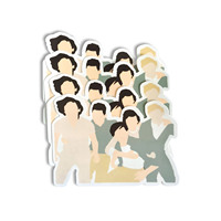 Impresión personalizada troquelada vinilo pegatina empresa marca Logo diseño vinilo PVC resistente a los rayos UV impermeable pegatinas personalizadas