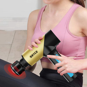 Pistolet de massage vibrant froid/chaud EMS de qualité médicale avec 10 têtes de massage et 5 niveaux de vitesse pour la relaxation musculaire et la récupération sportive - Product Image 5