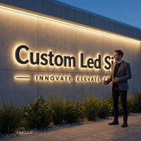 Letras 3D Luminosas de Acero Inoxidable Ecológicas y Profesionales para Proyectos de Lujo en Boutiques de Alta Gama