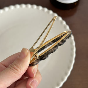 Pinzas para el Pelo Dowell con LOGO Personalizado de 7 cm, Nuevos Pasadores de Acetato para Mujer y Accesorios para el Cabello para Niñas - Product Image 4