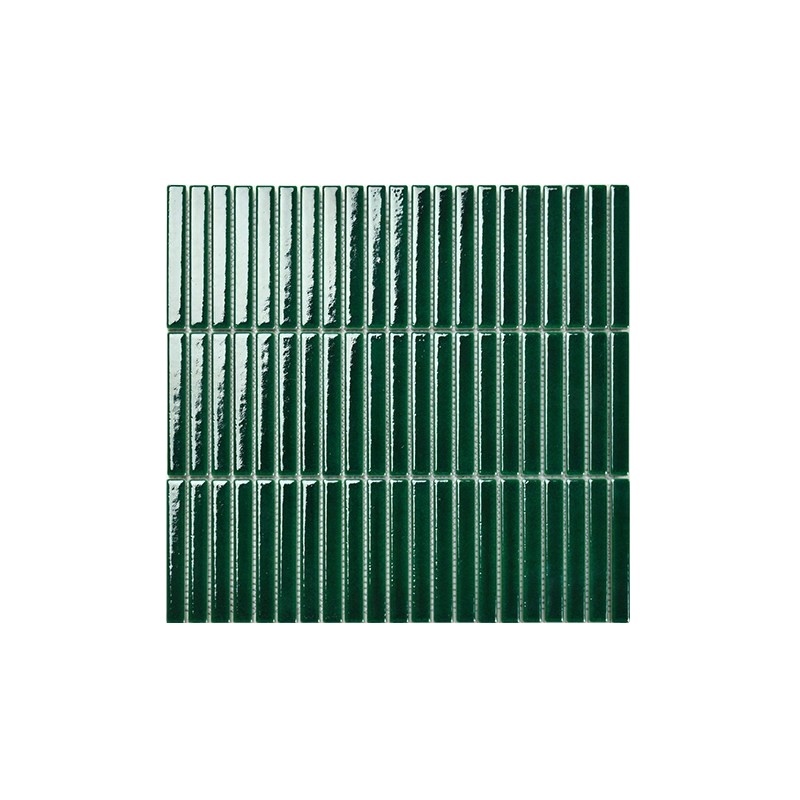Green Chopstick Pattern Long Strip Kiln