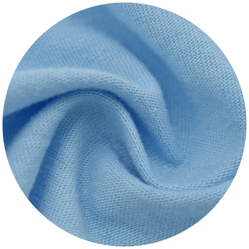 Fabricant Personnalisé Tissu en Tricot de Coton 40S CVC Jersey Simple pour le vêtement protecteur