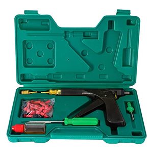 Kit de Reparación de <span class=keywords><strong>Pinchazos</strong></span> de Neumáticos sin Cámara de 20 Piezas con Tapón de Hongo para <span class=keywords><strong>Pinchazos</strong></span> y Desinflados en Automóviles, Motocicletas, Vehículos Todoterreno y Camiones - Product Image 1
