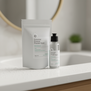Polvo Enzimático Esencial para Limpieza Facial 90g, Limpiador Facial Suave e Hidratante, Exfoliante de Poros - Product Image 4