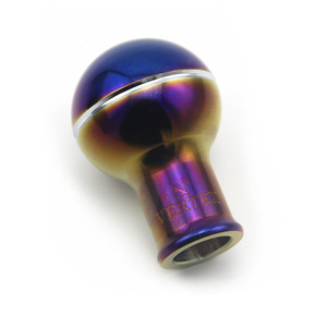 Auso-Racing Blue Gear <b>Shift</b> <b>Knob</b> 75mm Aluminum Alloy Car Modification Universal Fit Rustproof - Product Image 3