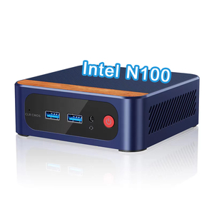 Mini PC con <span class=keywords><strong>Intel</strong></span> N100 <span class=keywords><strong>CPU</strong></span> 16GB RAM Capacidad NVMe 2TB SSD Dual Video WiFi BT para cargas de trabajo de oficina eficientes - Product Image 1
