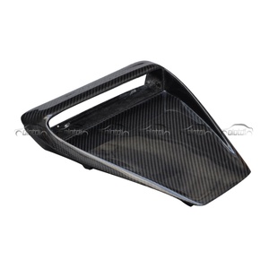 Couvre-prise d'air du capot avant en fibre de carbone style H2 pour Mitsubishi Lancer EVO X 10ème EV010 2008-2009 - Product Image 4