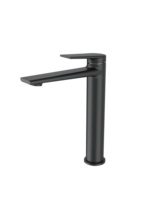 Robinet de lavabo monotrou de luxe moderne à poignée unique Keran Air noyau de valve en céramique à poignée unique en laiton