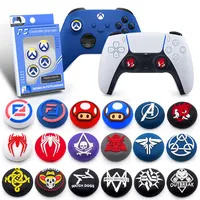 Zachte Siliconen Analoge Duimknoppen Duimgrepen Voor Playstation5 PS5/PS4/PS3/PS2/Xbox Controller Rubber Knop