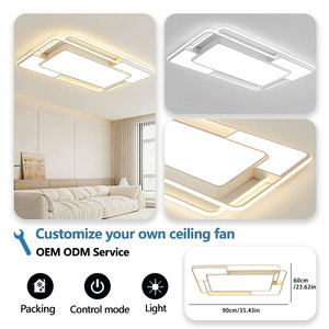 Lampes de plafond LED IP44 entièrement réglables de style moderne pour salons, chambres et salles à manger, pack complet pour toute la <span class=keywords><strong>maison</strong></span>, alimentation secteur AC - Product Image 3