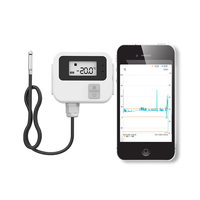 Capteurs IoT portables Compteur de température IoT Smart Enregistreur de données sans fil Bluetooth Capteur d'humidité de la température