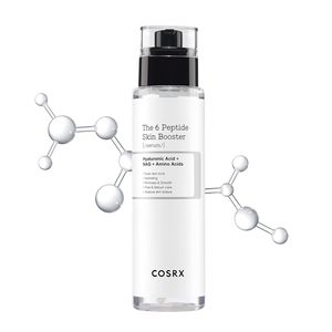 Тонер-сыворотка COSRX 6X Peptide Collagen Booster с пептидами меди и кислотами для обновления кожи, усилитель сияния лица - Product Image 1