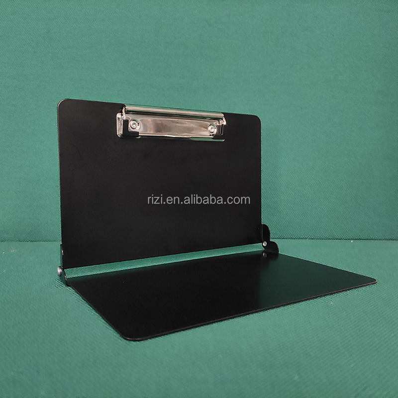 Amazon  Hot Sale  Custom Logo Aluminum Alloy Medical Folder Clip Nursing Foldable Clipboard