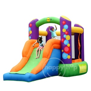 Castillo hinchable con tobogán, Combo de castillo hinchable con tobogán, feliz <span class=keywords><strong>hop</strong></span>, 9236 - Product Image 2