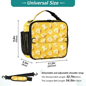 Sac à lunch portable de grande capacité, personnalisé, de haute qualité, à prix avantageux, motif tendance, sac à lunch fourre-tout - Product Image 2