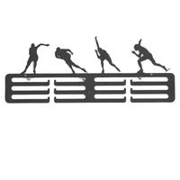 Médaille de patinage de vitesse personnalisée suspension pour médaille de sport