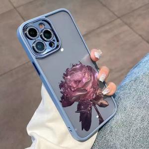 Custodia per <span class=keywords><strong>iPhone</strong></span> <span class=keywords><strong>14</strong></span> Pro Max <span class=keywords><strong>Rosa</strong></span> Cristallo con Protezione per Fotocamera e Schermo con Diamanti, Compatibile con <span class=keywords><strong>iPhone</strong></span> 11 12 13 - Product Image 3