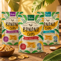 Gedroogd fruit staande pouch premium verpakkingstas voor gezonde snacks bananenchips consumentenmarkten makkelijk te openen ritssluiting pouch