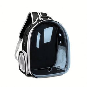 Transparent Cat Backpack <b>Carrier</b> Breathable Space Capsule <b>Pet</b> Travel Bag for Small Dogs Cats Outdoor Walking - Product Image 1