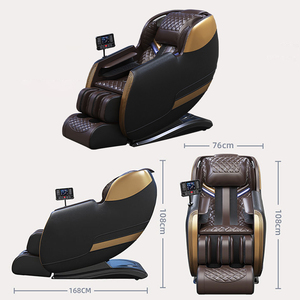 Nhà Máy 2025 Giá 4D Không Trọng Lực Thông Minh Sofa Ngồi Có Thể Ngả <span class=keywords><strong>Shiatsu</strong></span> Cơ Thể Chân <span class=keywords><strong>Massage</strong></span> Điện Ghế Đầy Đủ Cơ Thể Cho Văn Phòng - Product Image 4