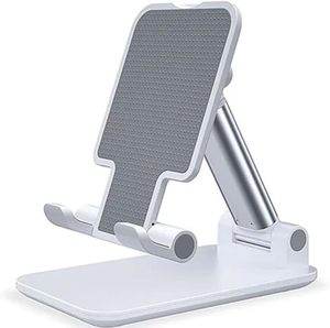 Custom Logo Anti-Shake Foldable Office Desktop <b>Stand</b> Custom Adjustable Mobile Phone/<b>Tablet</b> Holder Promotion Gift - Product Image 1