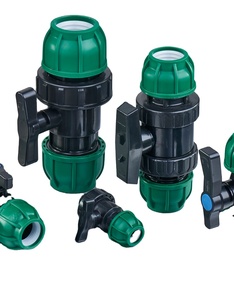 Bon Prix Offre Spéciale chine Fabricant De Haute Qualité de compression pp en plastique PP Union vanne <span class=keywords><strong>À</strong></span> Boisseau sphérique pour l'irrigation - Product Image 5