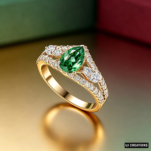 แหวนทองคำแท้สำหรับผู้หญิง S925/10K/14K/18K ประดับทับทิมทรงลูกแพร์ ฝังเพชรแบบ Pave ดีไซน์คลาสสิก เหมาะสำหรับเป็นแหวนหมั้น - Product Image 2
